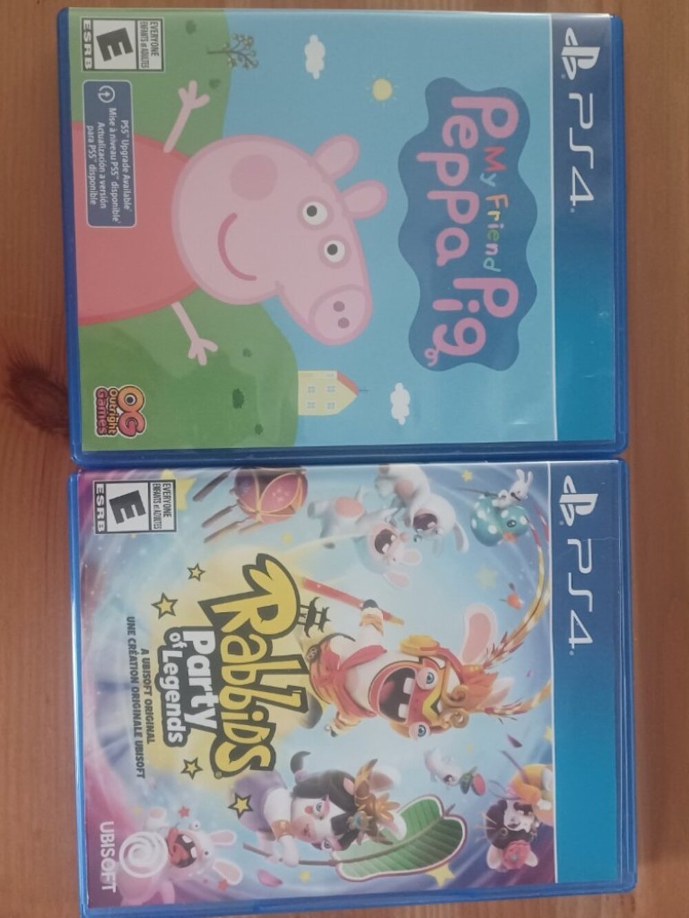 PS4 Game Bundle: My Friend Peppa Pig & Rabbids Party of Legends